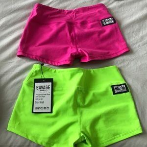Savage Barbell Booty Short